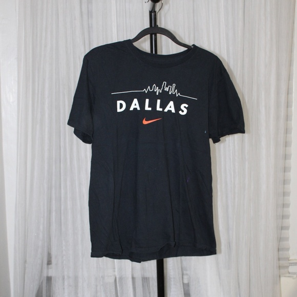 Nike “Dallas Skyline” Graphic Tee – Black.  Sz. L - Picture 1 of 6